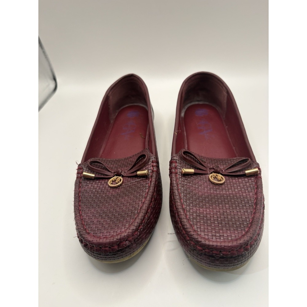 Gloria Vanderbilt Shoes Loafers, Women's Size 8 Rosemarie Burgendy